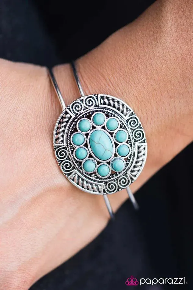 Paparazzi Bracelet Pop ARTISAN Blue Paparazzi Jewelry Bracelets