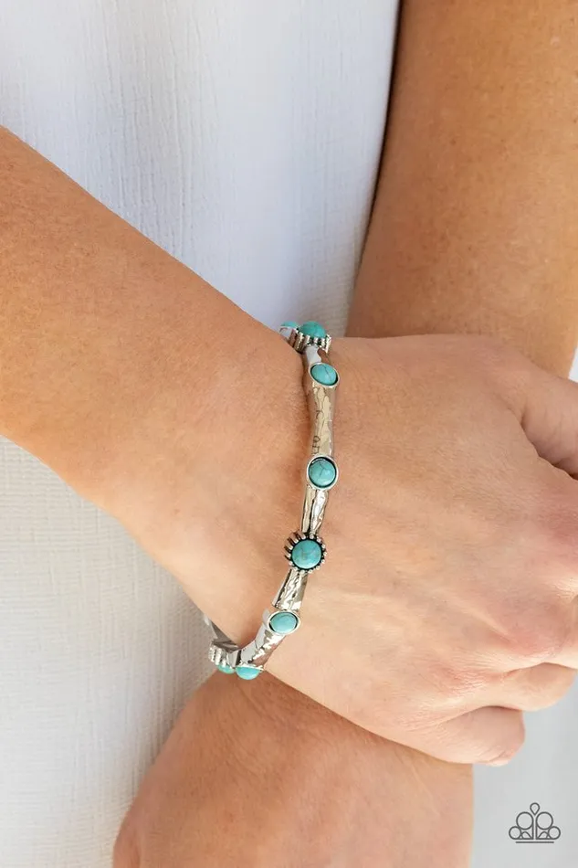 Paparazzi Bracelet Rebel Sandstorm Blue Paparazzi Jewelry Bracelets