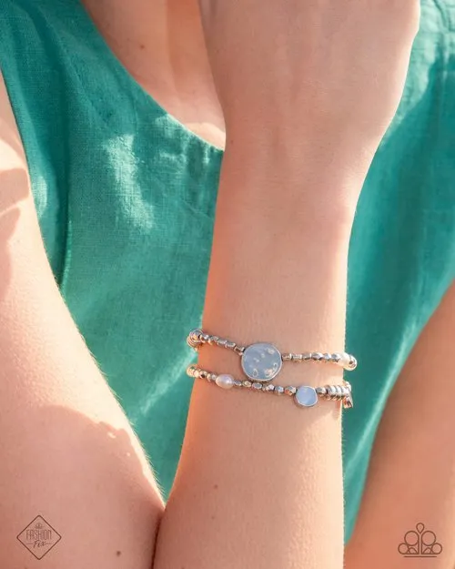 Paparazzi Bracelet Refreshing Rumba White Paparazzi Jewelry Bracelets