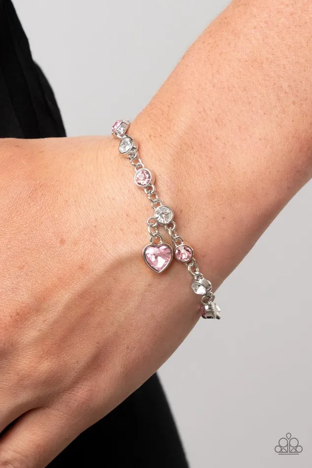 Paparazzi Bracelet Truly Lovely Pink Paparazzi Jewelry Bracelets