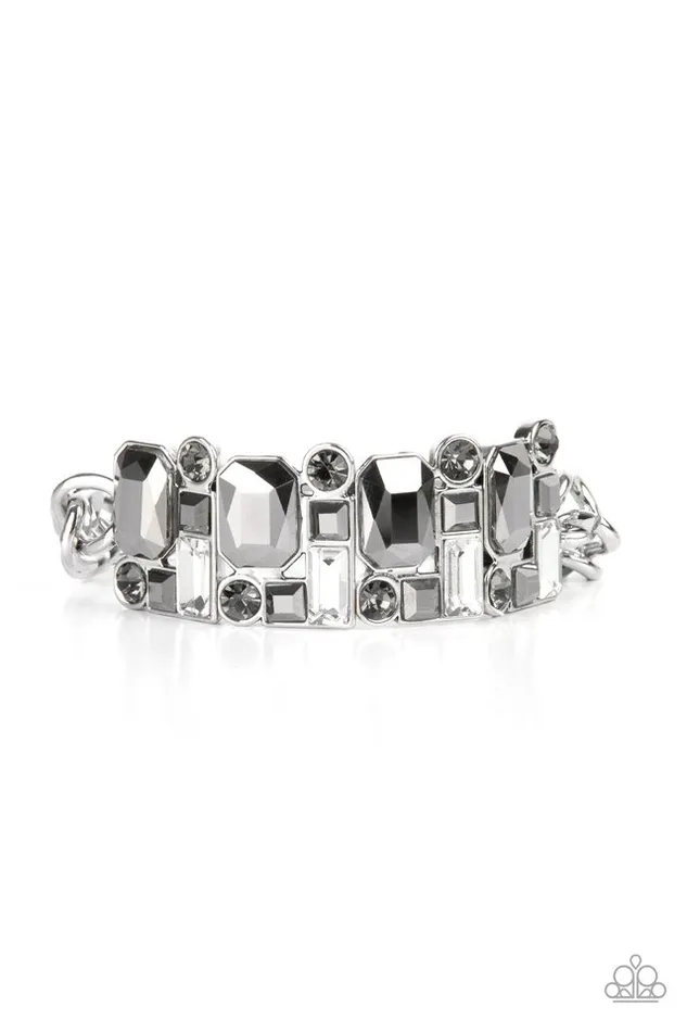 Paparazzi Bracelet Urban Crest Silver Paparazzi Jewelry Bracelets Paparazzi Bracelet Urban Crest Silver Paparazzi Jewelry Bracelets