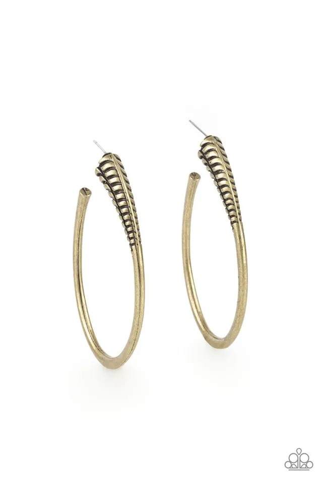 Paparazzi Earring Fully Loaded Brass Paparazzi Jewelry Earrings Paparazzi Earring Fully Loaded Brass Paparazzi Jewelry Earrings
