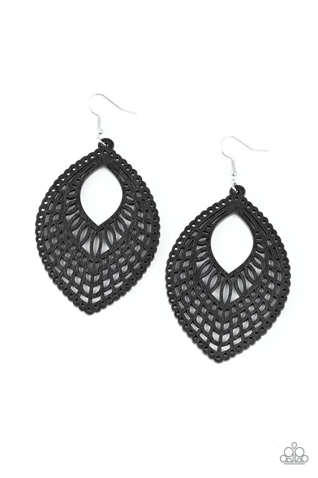 Paparazzi Earring One Beach At A Time Black Paparazzi Jewelry Earrings Paparazzi Earring One Beach At A Time Black Paparazzi Jewelry Earrings