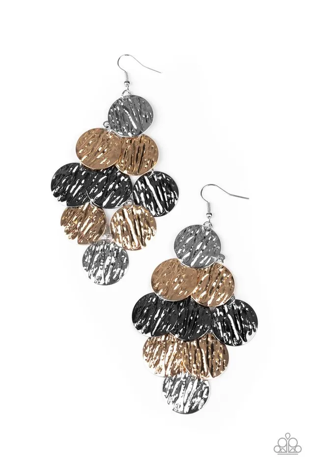 Paparazzi Earring Uptown Edge Multi Paparazzi Jewelry Earrings Paparazzi Earring Uptown Edge Multi Paparazzi Jewelry Earrings