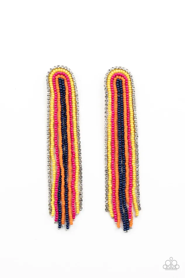 Paparazzi Earrings LOP Dec 2020 Let There BEAD Light Multi Paparazzi Jewelry Earrings Paparazzi Earrings LOP Dec 2020 Let There BEAD Light Multi Paparazzi Jewelry Earrings