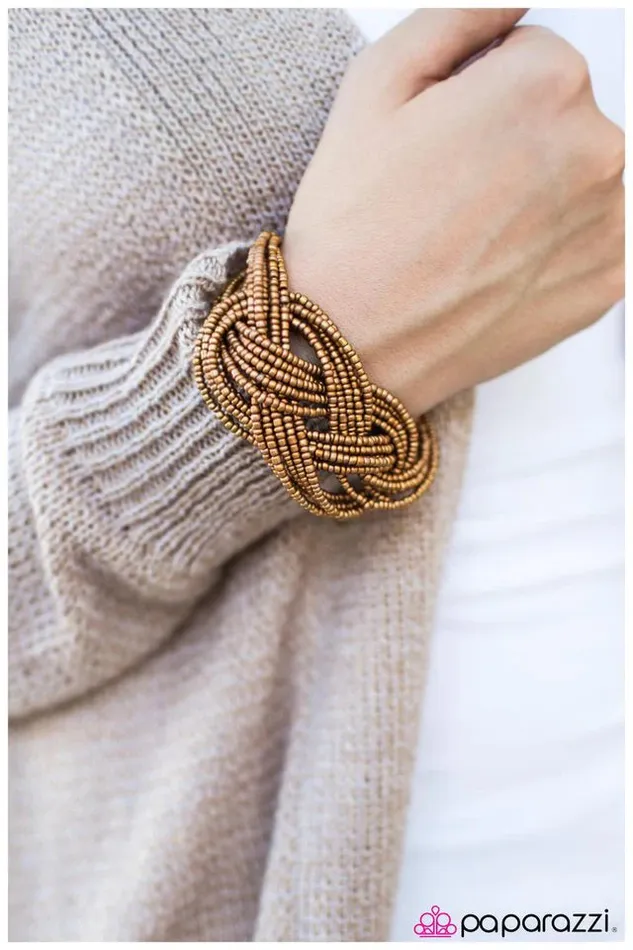 Paparazzi Jewelry Bracelets Paparazzi Bracelet Another Round Of Applause Brass