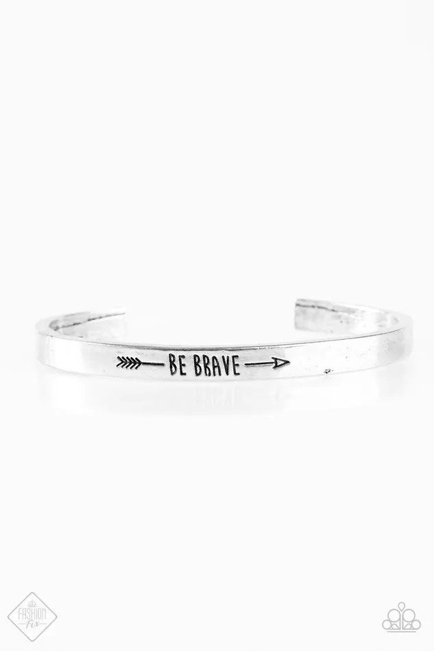 Paparazzi Jewelry Bracelets Paparazzi Bracelet Brave and Bold Silver