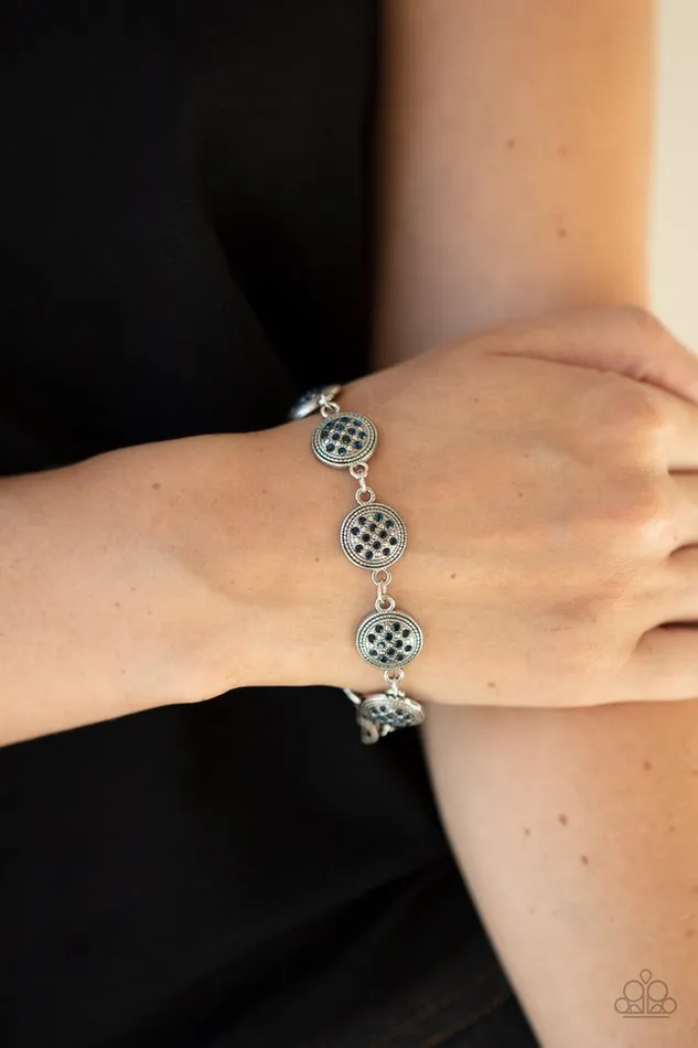 Paparazzi Jewelry Bracelets Paparazzi Bracelet By Royal Decree Blue