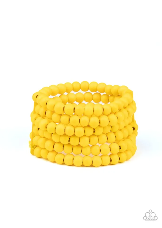 Paparazzi Jewelry Bracelets Paparazzi Bracelet Diving in Maldives Yellow Paparazzi Jewelry Bracelets Paparazzi Bracelet Diving in Maldives Yellow
