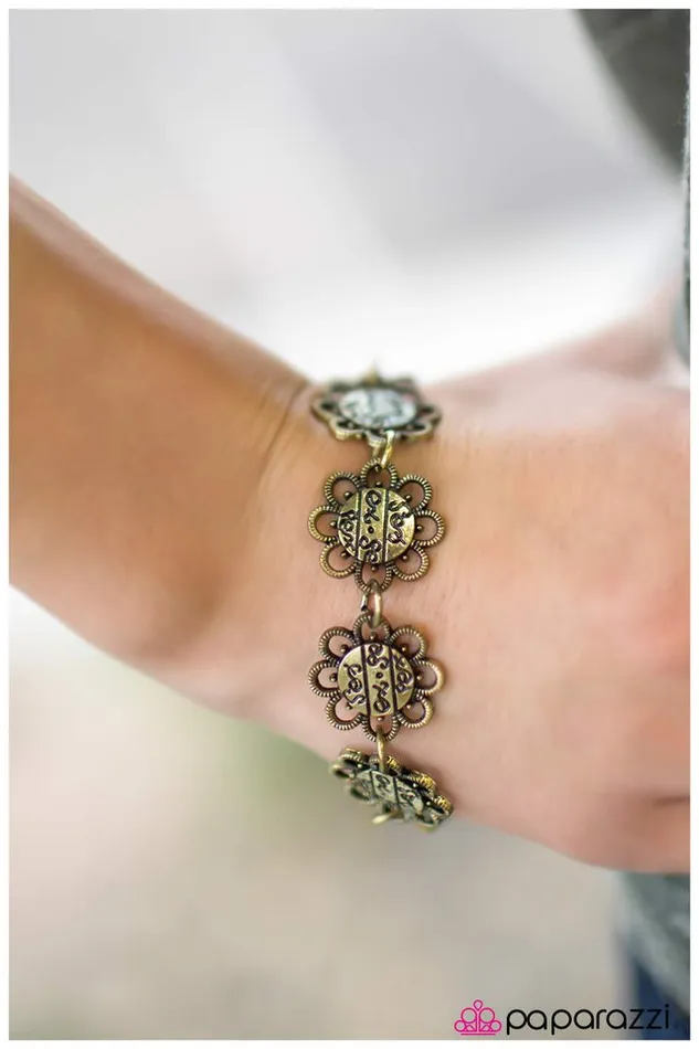 Paparazzi Jewelry Bracelets Paparazzi Bracelet Every Jack Has His Jill Brass