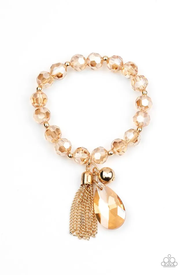 Paparazzi Jewelry Bracelets Paparazzi Bracelet Leaving So SWOON Gold Paparazzi Jewelry Bracelets Paparazzi Bracelet Leaving So SWOON Gold