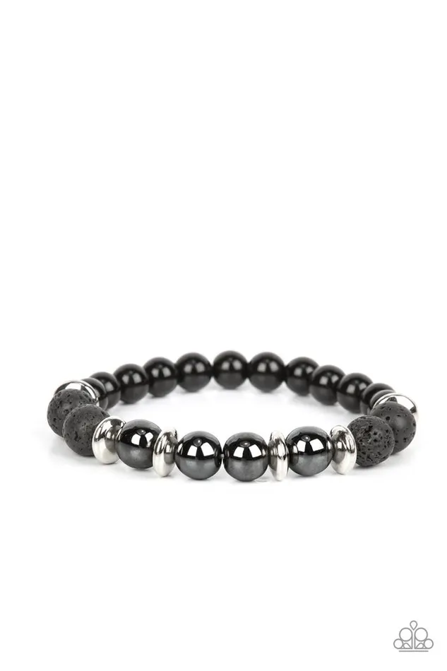 Paparazzi Jewelry Bracelets Paparazzi Bracelet Mega Metamorphic Black Paparazzi Jewelry Bracelets Paparazzi Bracelet Mega Metamorphic Black