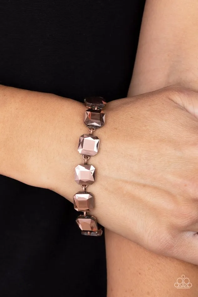 Paparazzi Jewelry Bracelets Paparazzi Bracelet MindBlowing Bling Copper
