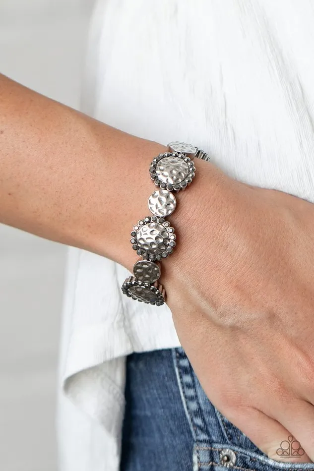 Paparazzi Jewelry Bracelets Paparazzi Bracelet Mixed Up Metro Silver