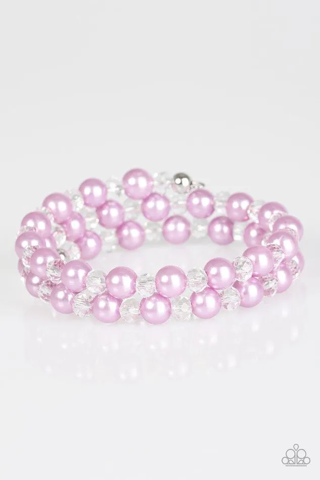 Paparazzi Jewelry Bracelets Paparazzi Bracelet Modestly Modest Purple