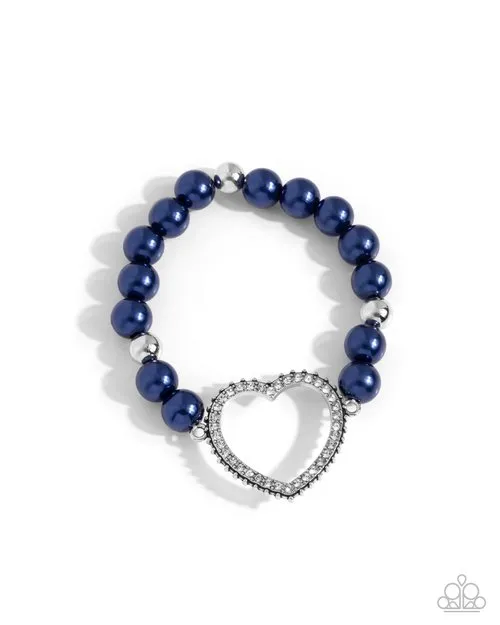Paparazzi Jewelry Bracelets Paparazzi Bracelet My Love My Life Blue Paparazzi Jewelry Bracelets Paparazzi Bracelet My Love My Life Blue