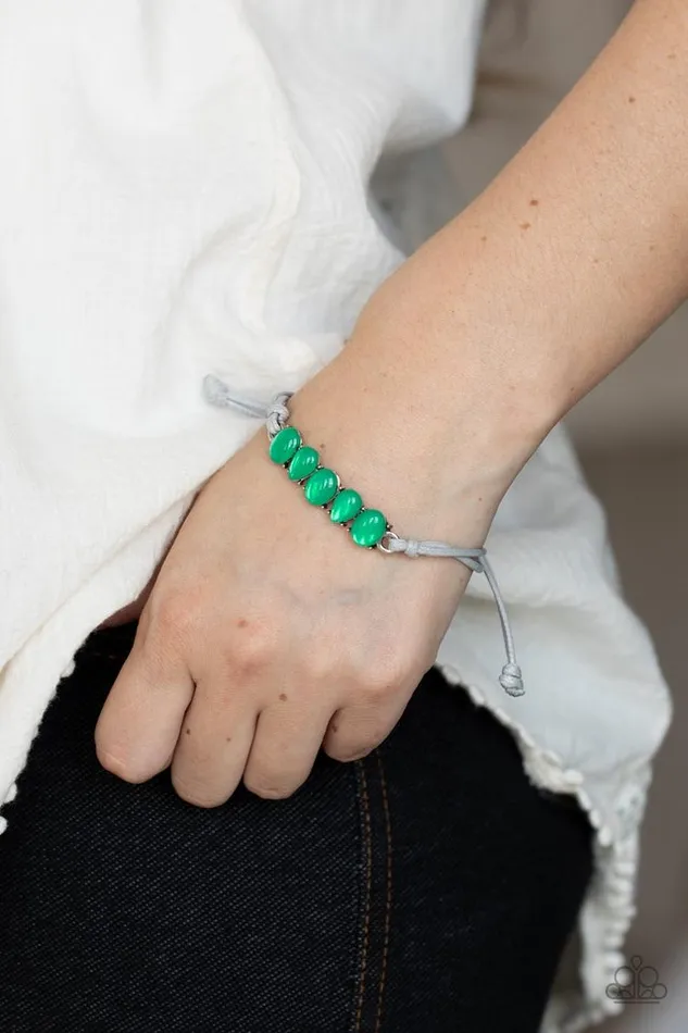 Paparazzi Jewelry Bracelets Paparazzi Bracelet Opal Paradise Green
