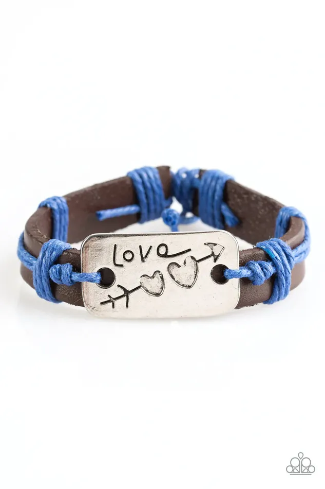 Paparazzi Jewelry Bracelets Paparazzi Bracelet Reckless Love Blue