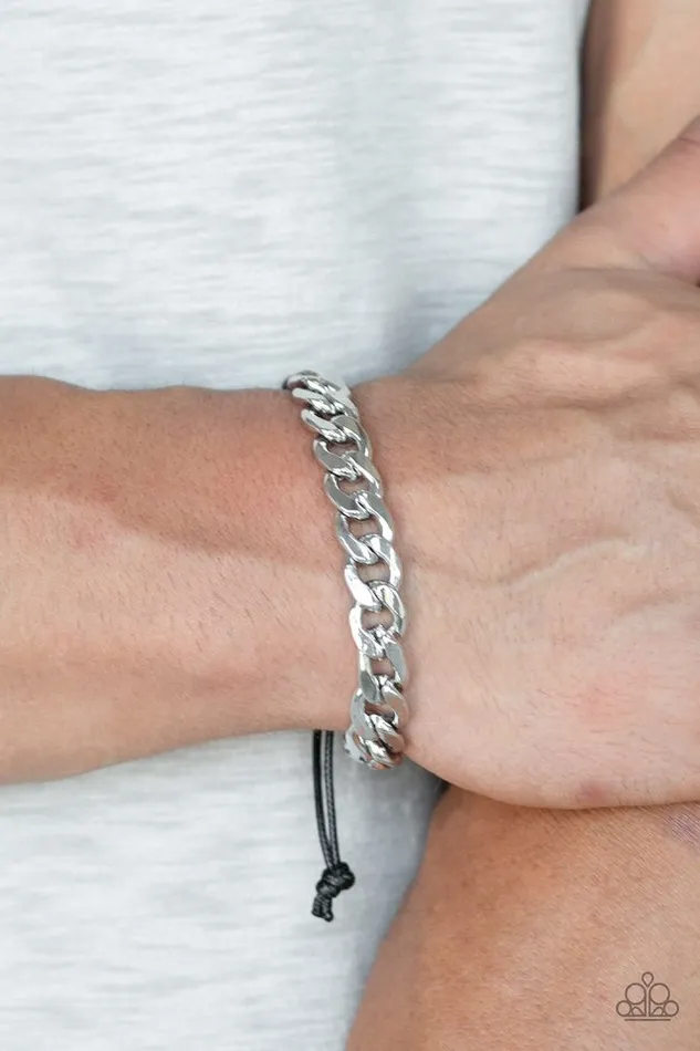 Paparazzi Jewelry Bracelets Paparazzi Bracelet Renegade Silver