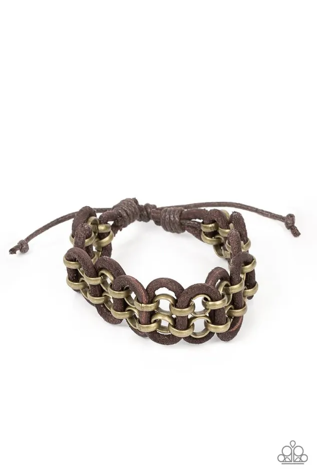 Paparazzi Jewelry Bracelets Paparazzi Bracelet Roaming Rover Brass Paparazzi Jewelry Bracelets Paparazzi Bracelet Roaming Rover Brass
