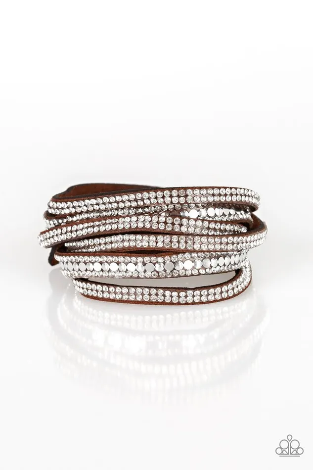 Paparazzi Jewelry Bracelets Paparazzi Bracelet Rock Star Attitude Brown Paparazzi Jewelry Bracelets Paparazzi Bracelet Rock Star Attitude Brown