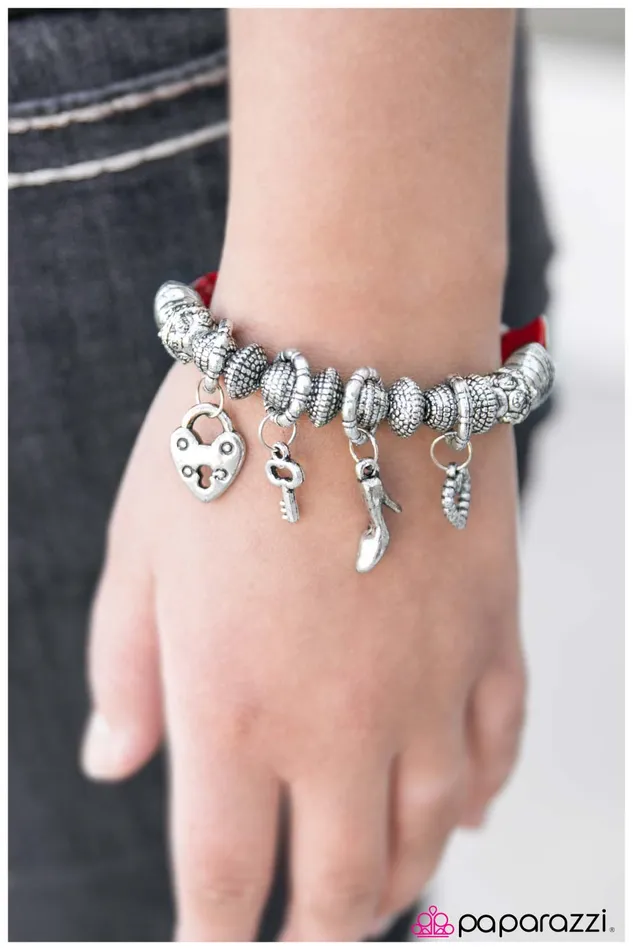 Paparazzi Jewelry Bracelets Paparazzi Bracelet Some Kind Of Wonderful Red