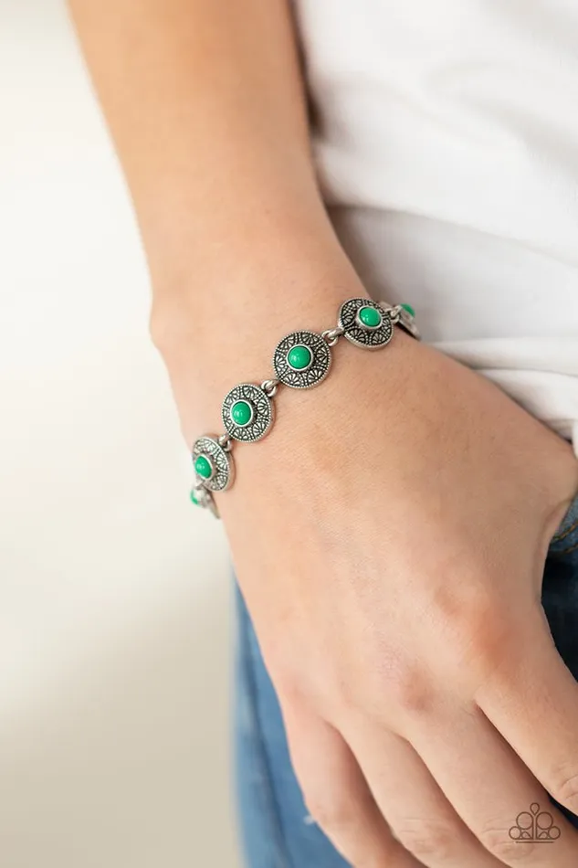 Paparazzi Jewelry Bracelets Paparazzi Bracelet Springtime Special Green