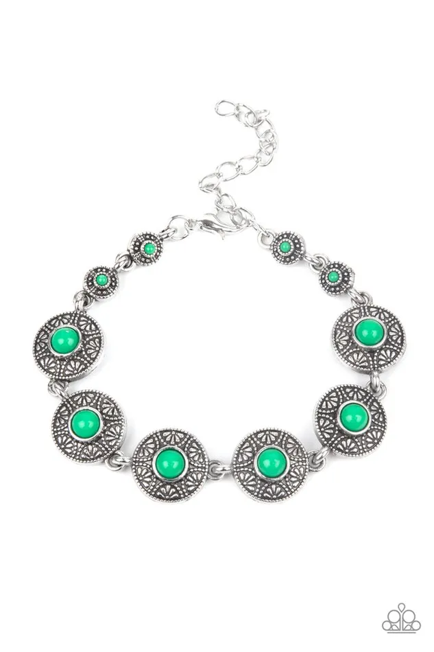 Paparazzi Jewelry Bracelets Paparazzi Bracelet Springtime Special Green Paparazzi Jewelry Bracelets Paparazzi Bracelet Springtime Special Green
