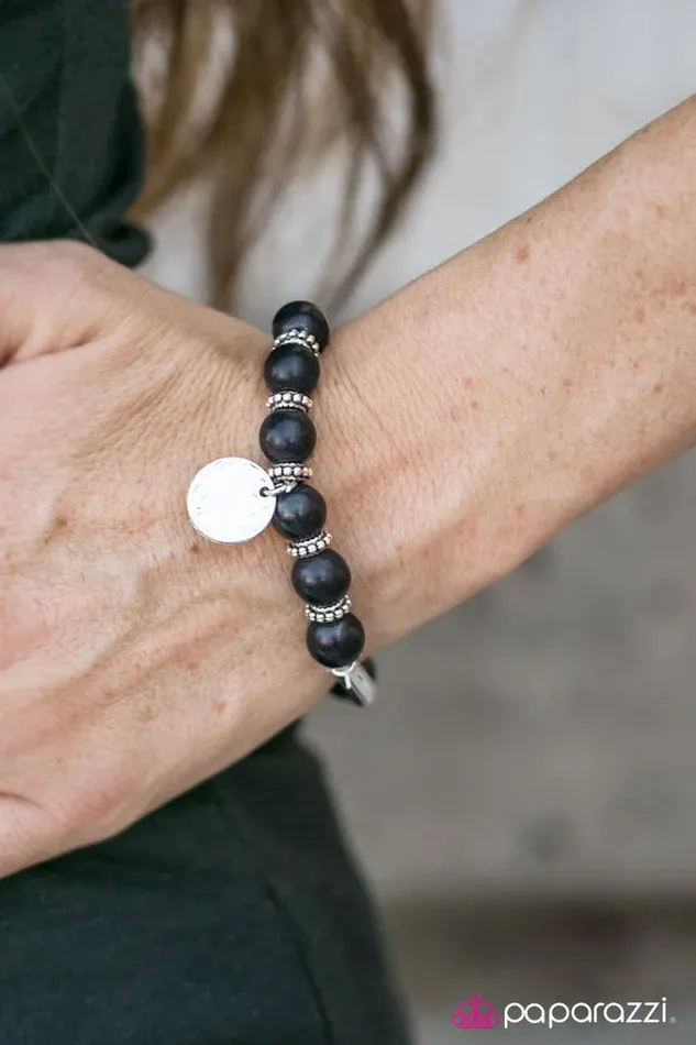 Paparazzi Jewelry Bracelets Paparazzi Bracelet Stomping Ground Black