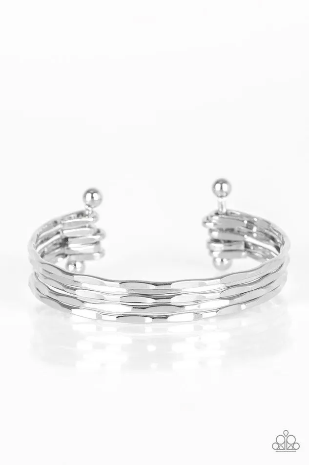 Paparazzi Jewelry Bracelets Paparazzi Bracelet Street Refinement Silver