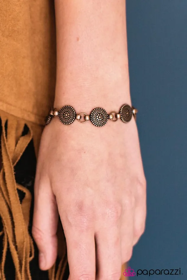 Paparazzi Jewelry Bracelets Paparazzi Bracelet Tahiti Dream Copper