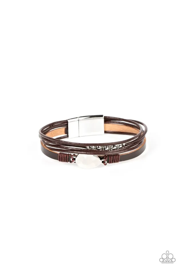 Paparazzi Jewelry Bracelets Paparazzi Bracelet Tahoe Tourist Brown Paparazzi Jewelry Bracelets Paparazzi Bracelet Tahoe Tourist Brown