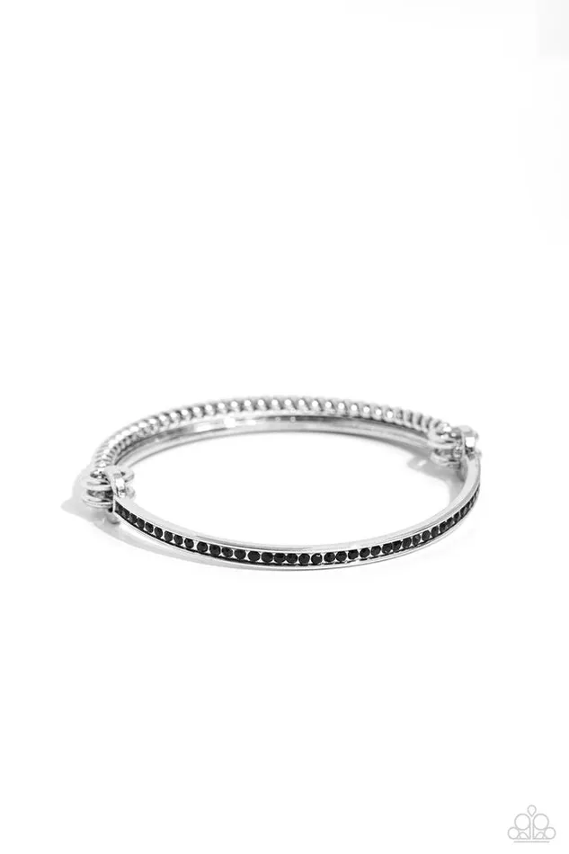 Paparazzi Jewelry Bracelets Paparazzi Bracelet Thrilling Texture Black Paparazzi Jewelry Bracelets Paparazzi Bracelet Thrilling Texture Black