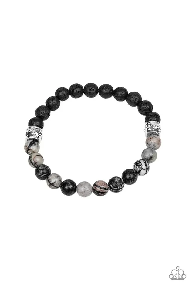 Paparazzi Jewelry Bracelets Paparazzi Bracelet Tuned In Silver Paparazzi Jewelry Bracelets Paparazzi Bracelet Tuned In Silver