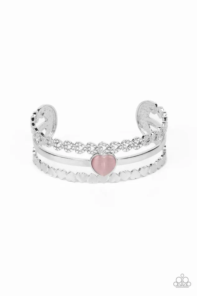 Paparazzi Jewelry Bracelets Paparazzi Bracelet You Win My Heart Pink Paparazzi Jewelry Bracelets Paparazzi Bracelet You Win My Heart Pink