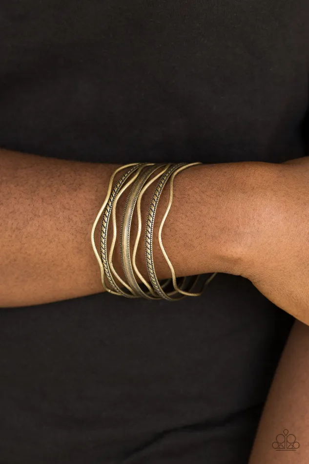 Paparazzi Jewelry Bracelets Paparazzi Bracelet Zesty Zimbabwe Brass
