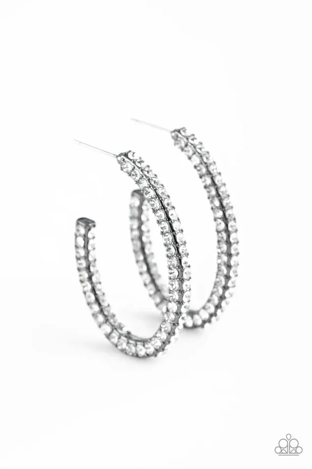 Paparazzi Jewelry Earrings Paparazzi Earring Big Winner Black