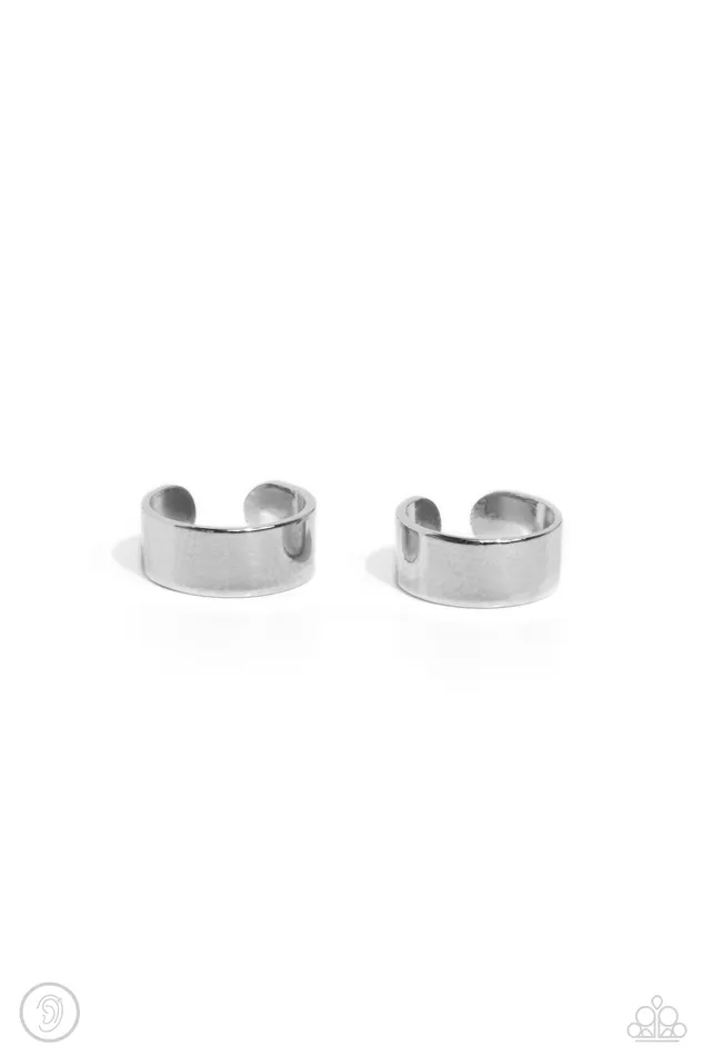 Paparazzi Jewelry Earrings Paparazzi Earring Catwalk Curves Silver Paparazzi Jewelry Earrings Paparazzi Earring Catwalk Curves Silver
