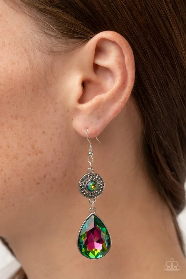 Paparazzi Jewelry Earrings Paparazzi Earring Collecting My Royalties Multi
