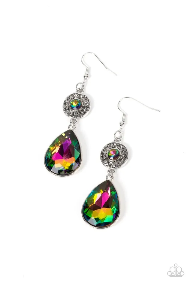 Paparazzi Jewelry Earrings Paparazzi Earring Collecting My Royalties Multi Paparazzi Jewelry Earrings Paparazzi Earring Collecting My Royalties Multi