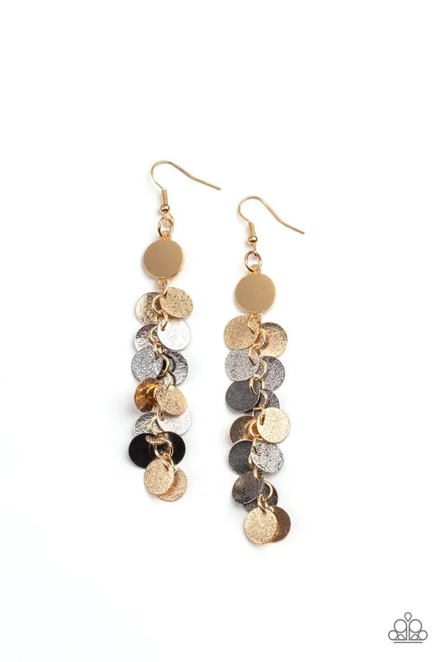 Paparazzi Jewelry Earrings Paparazzi Earring Game CHIME Multi