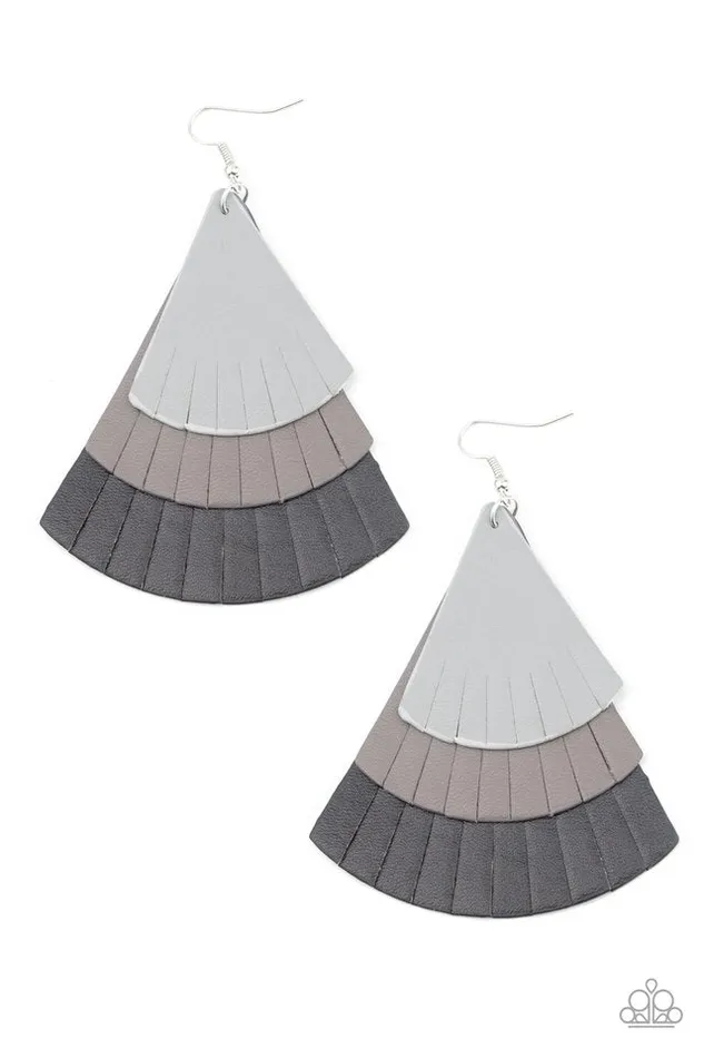 Paparazzi Jewelry Earrings Paparazzi Earring Huge Fanatic Black Paparazzi Jewelry Earrings Paparazzi Earring Huge Fanatic Black