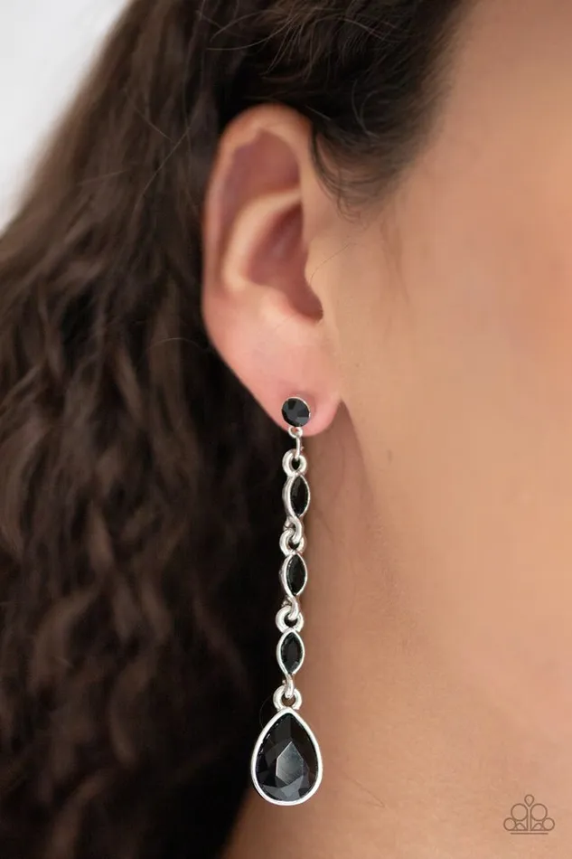 Paparazzi Jewelry Earrings Paparazzi Earring Must Love Diamonds Black