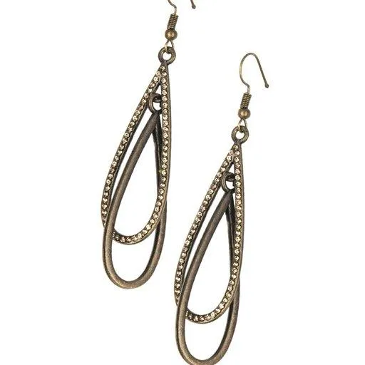 Paparazzi Jewelry Earrings Paparazzi Earring Spotlight Splendor Brass