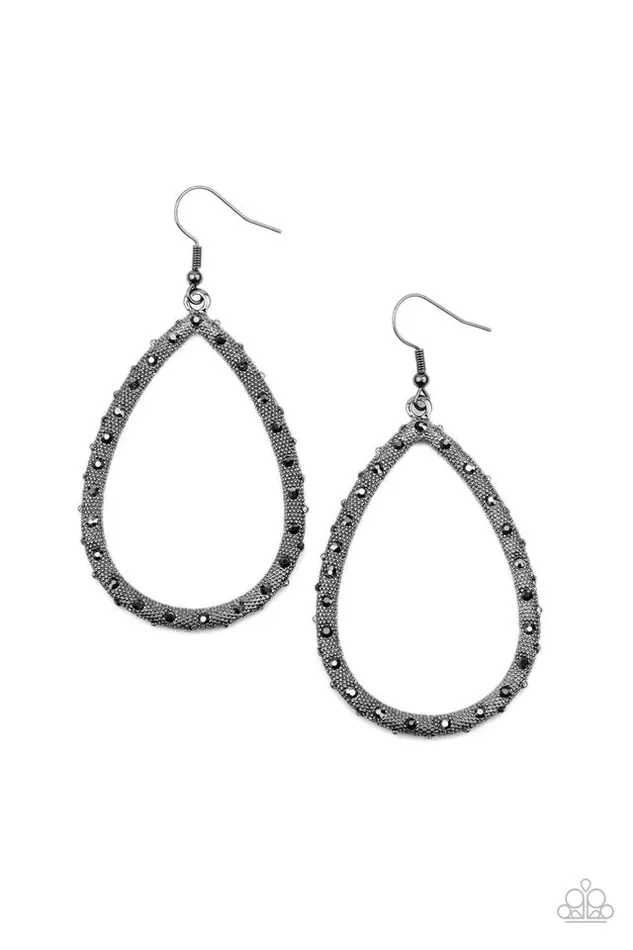 Paparazzi Jewelry Earrings Paparazzi Earring Standout Sparkle Black Paparazzi Jewelry Earrings Paparazzi Earring Standout Sparkle Black