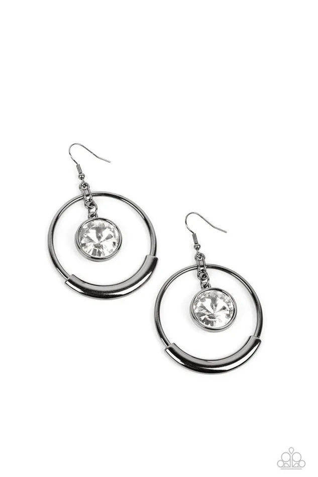 Paparazzi Jewelry Earrings Paparazzi Earring Urban Echo Black Paparazzi Jewelry Earrings Paparazzi Earring Urban Echo Black