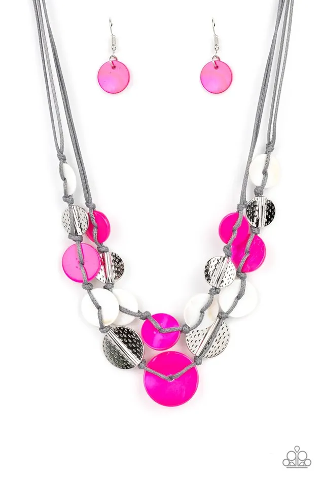 Paparazzi Jewelry Necklaces Paparazzi Necklace Barefoot Beaches Pink Paparazzi Jewelry Necklaces Paparazzi Necklace Barefoot Beaches Pink