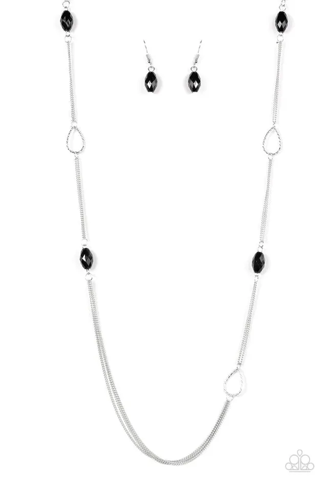 Paparazzi Jewelry Necklaces Paparazzi Necklace Colorfully Casual Black