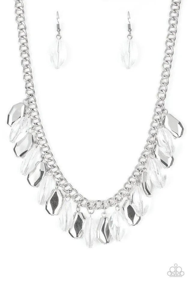 Paparazzi Jewelry Necklaces Paparazzi Necklace Fringe Fabulous White