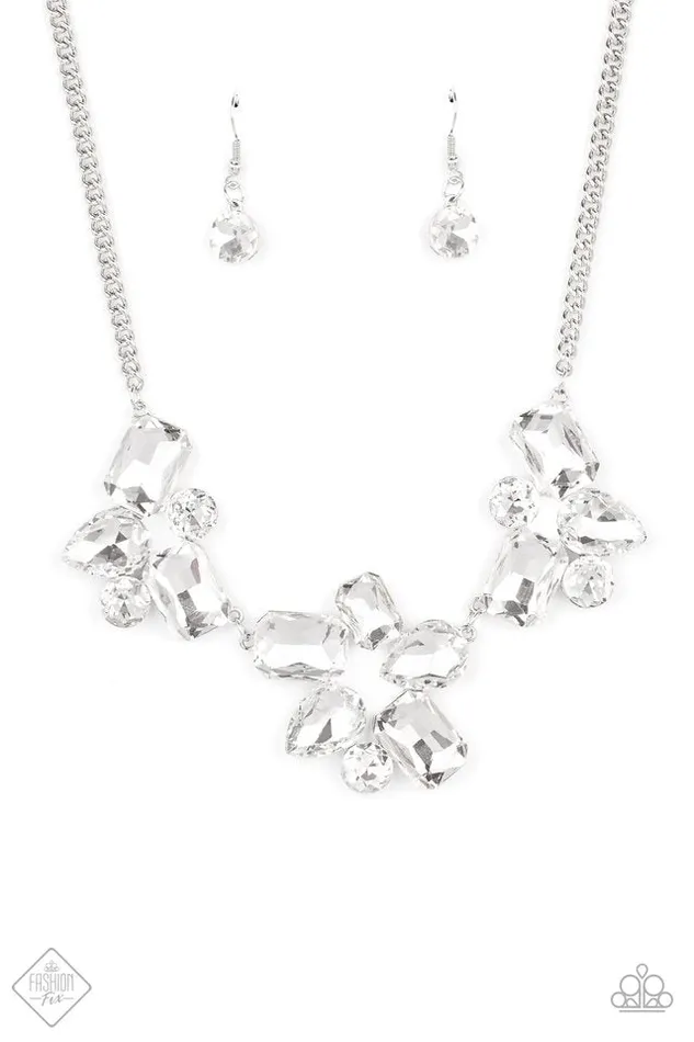 Paparazzi Jewelry Necklaces Paparazzi Necklace Galactic Goddess White Paparazzi Jewelry Necklaces Paparazzi Necklace Galactic Goddess White